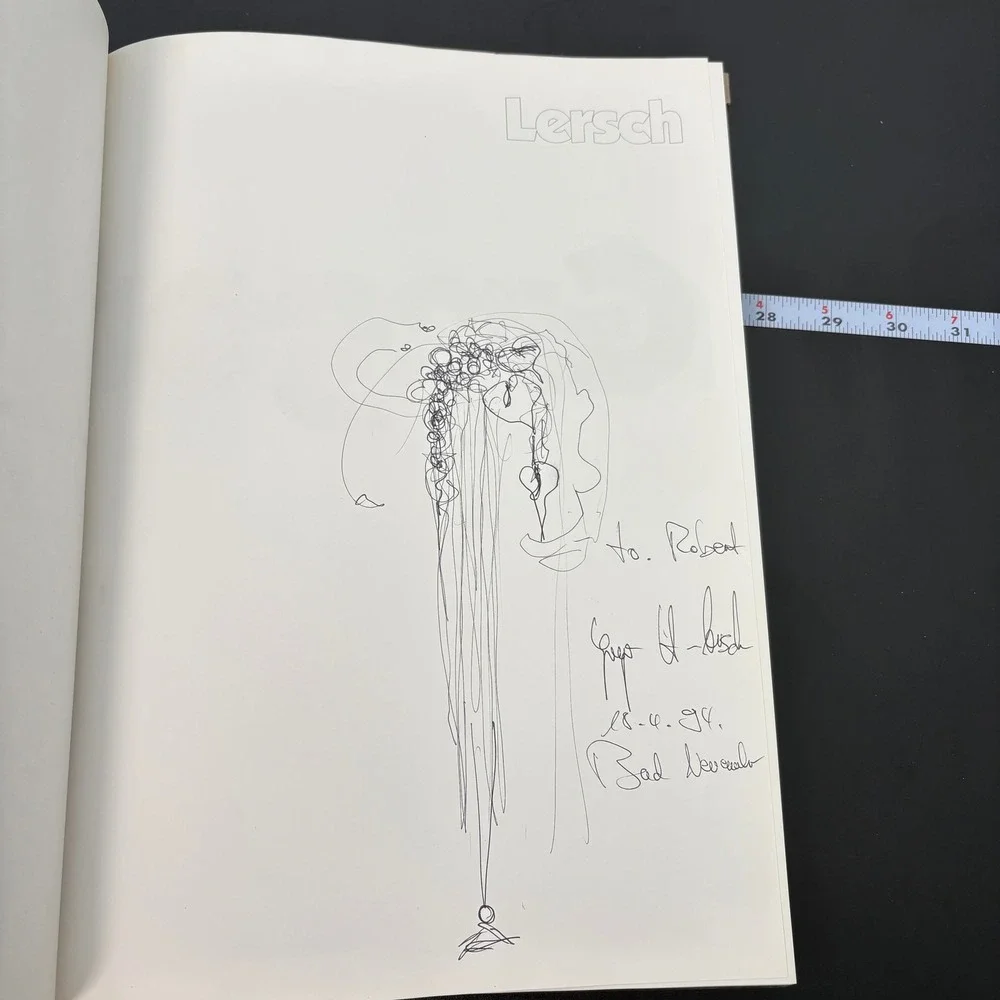 Gregor Lersch Wellsprings of My Floristry Book Multicolor Signed Hardcover‎